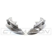 BMW G82/G83 M4 2021+ CARBON FIBRE REAR BUMPER CORNERS - V2