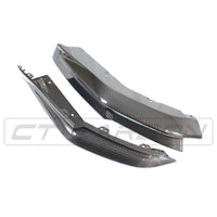 BMW G82/G83 M4 2021+ CARBON FIBRE REAR BUMPER CORNERS - V2
