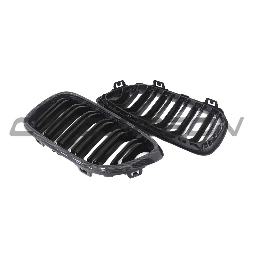 BMW M2/2 SERIES F87/F22 CARBON FIBRE GRILLES
