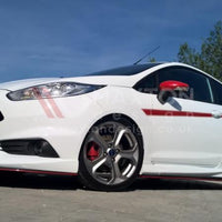 Maxton Design - FRONT SPLITTER FIESTA MK7 ST FACELIFT 2013-UP (FIT MAXTON FRONT BUMPER)