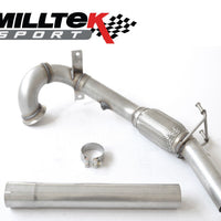 Milltek Sport - Polo MK5 / Ibiza MK4 1.8TSI - Downpipe (With or Without Cat)