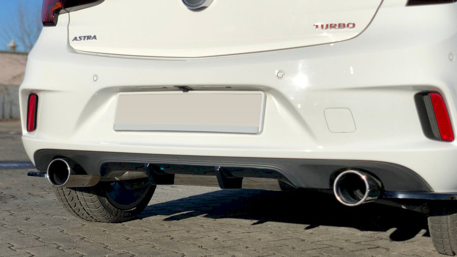Maxton Design - REAR DIFFUSER OPEL/VAUXHALL ASTRA K OPC-LINE/VX-LINE (2015-2019)