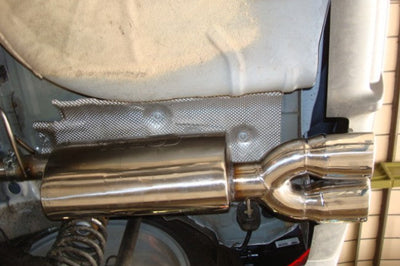 Cobra Exhausts - Ford Fiesta (Mk7) (1.25/1.4/1.6) Cat Back Performance Exhaust