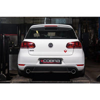 Cobra Exhausts - VW Golf GTD (Mk6) 2.0 TDI (5K) (09-13) Venom Box Delete GTI Style Cat Back Performance Exhaust