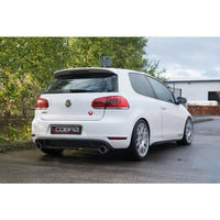 Cobra Exhausts - VW Golf GTD (Mk6) 2.0 TDI (5K) (09-13) Venom Box Delete GTI Style Cat Back Performance Exhaust