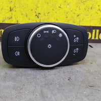 Transit Custom - Carbon Fibre Look Headlight Control Panel Surround