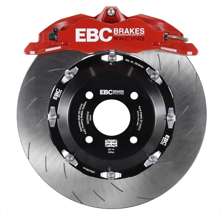EBC Big Brake Kit (Multiple Options) - Ford Fiesta MK7 ST (ST180 / ST200)