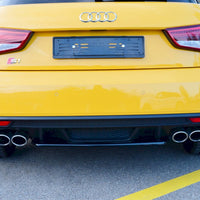 Maxton Design - REAR CENTRAL SPLITTER AUDI S1 MK1 (2014-2018)