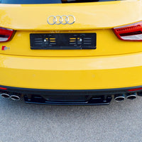 Maxton Design - REAR CENTRAL SPLITTER AUDI S1 MK1 (2014-2018)
