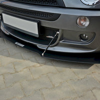Maxton Design - FRONT RACING SPLITTER MINI R53 COOPER S JCW (2003-2006)