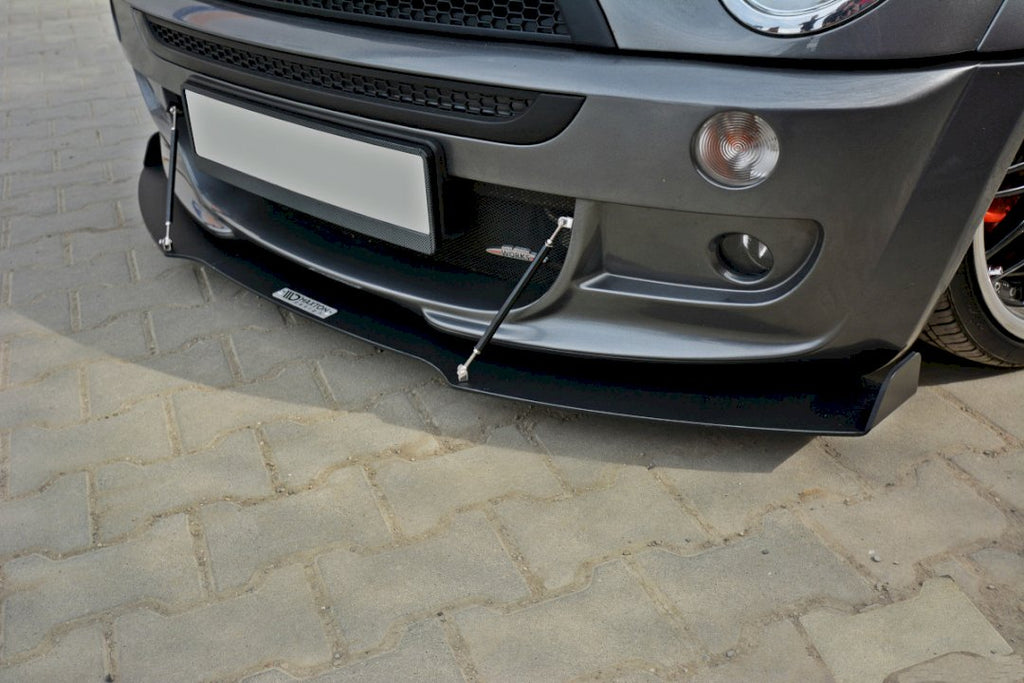 Maxton Design - FRONT RACING SPLITTER MINI R53 COOPER S JCW (2003-2006 ...