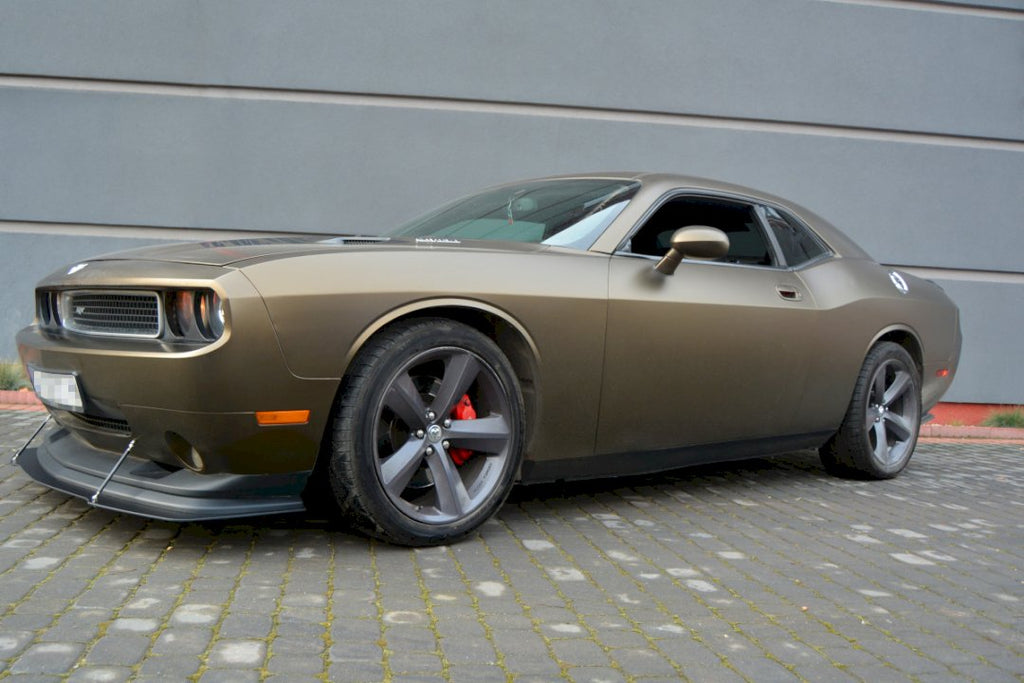 Maxton Design - HYBRID FRONT SPLITTER V.1 DODGE CHALLENGER 3RD-GEN. PH ...