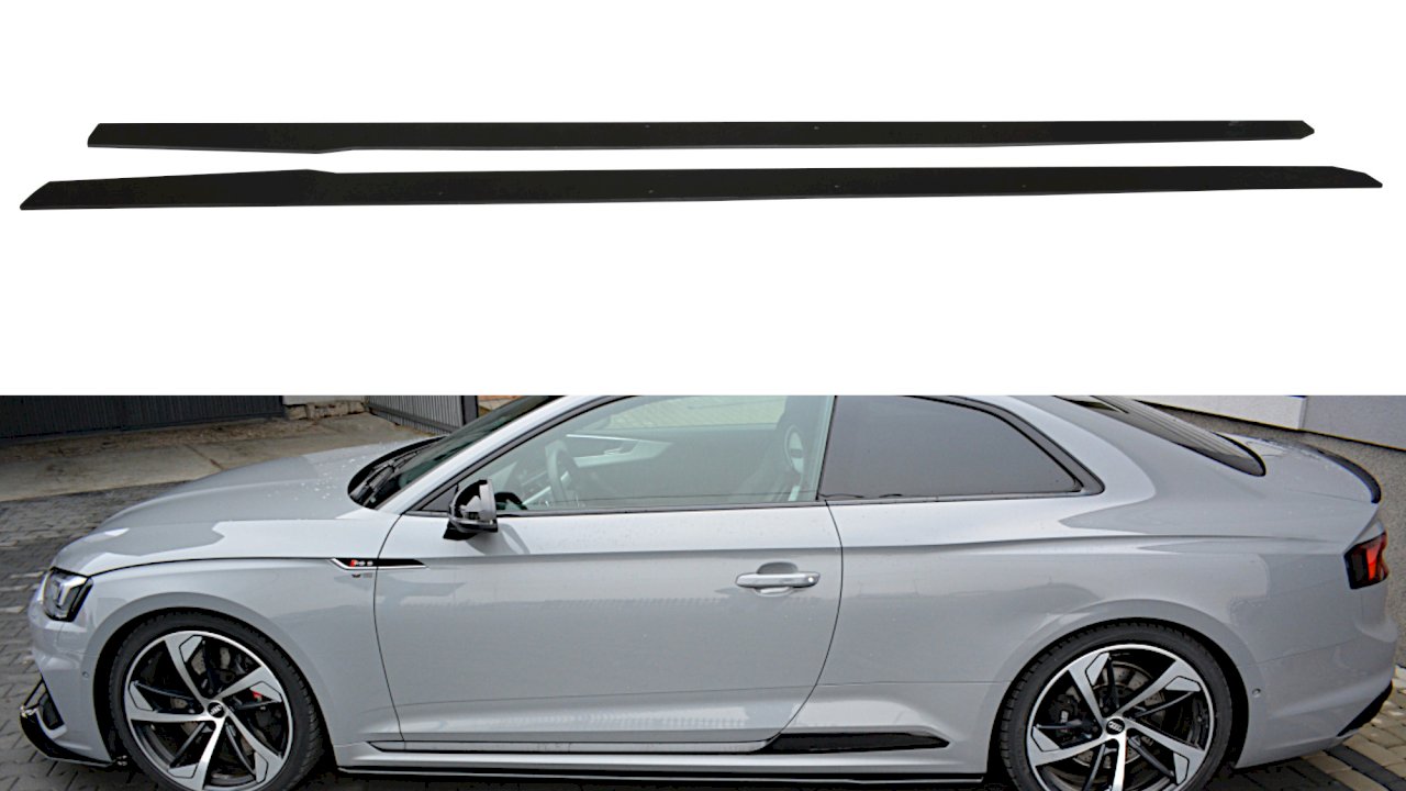 Maxton Design - RACING SIDE SKIRTS DIFFUSERS AUDI RS5 F5 COUPE