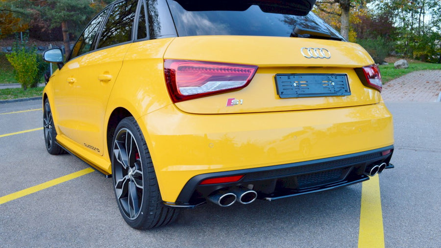 Maxton Design - REAR SIDE SPLITTERS AUDI S1 MK1 (2014-2018)