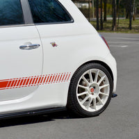 Maxton Design - REAR SIDE SPLITTERS FIAT 500 ABARTH MK1 (2008-2016)