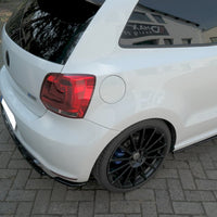 Maxton Design - Rear Side Splitters Volkswagen Polo WRC Mk5 (2013)