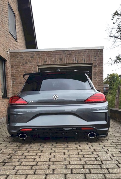 Maxton Design - REAR DIFFUSER VOLKSWAGEN SCIROCCO MK3 R FACELIFT (2014-2017)
