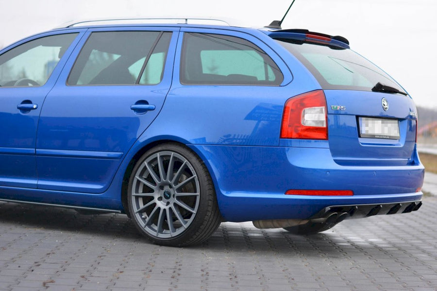Maxton Design - SPOILER CAP SKODA OCTAVIA MK2 VRS ESTATE FACELIFT (2008-2013)