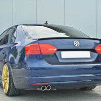 Maxton Design - SPOILER EXTENSION CAP VW JETTA MK6 SEDAN PRE-FACELIFT (2011-2014)