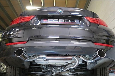 Cobra Exhausts - BMW 320D Diesel (F30/F31) Dual Exit 340i Style Performance Exhaust Conversion