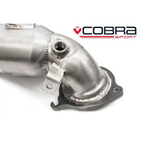 Cobra Exhausts - Ford Fiesta (Mk7) ST 180/200 Front Pipe Sports Cat / De-Cat Performance Exhaust