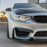 BMW M3/M4 (F80 F82 F83) 2014-2020 CARBON FIBRE SPLITTER - V9