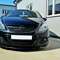 Maxton Design - FRONT SPLITTER OPEL CORSA D (FOR OPC / VXR)