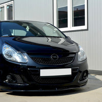 Maxton Design - FRONT SPLITTER OPEL CORSA D (FOR OPC / VXR)