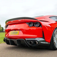 FERRARI 812 SUPERFAST CARBON FIBRE DIFFUSER - CT DESIGN