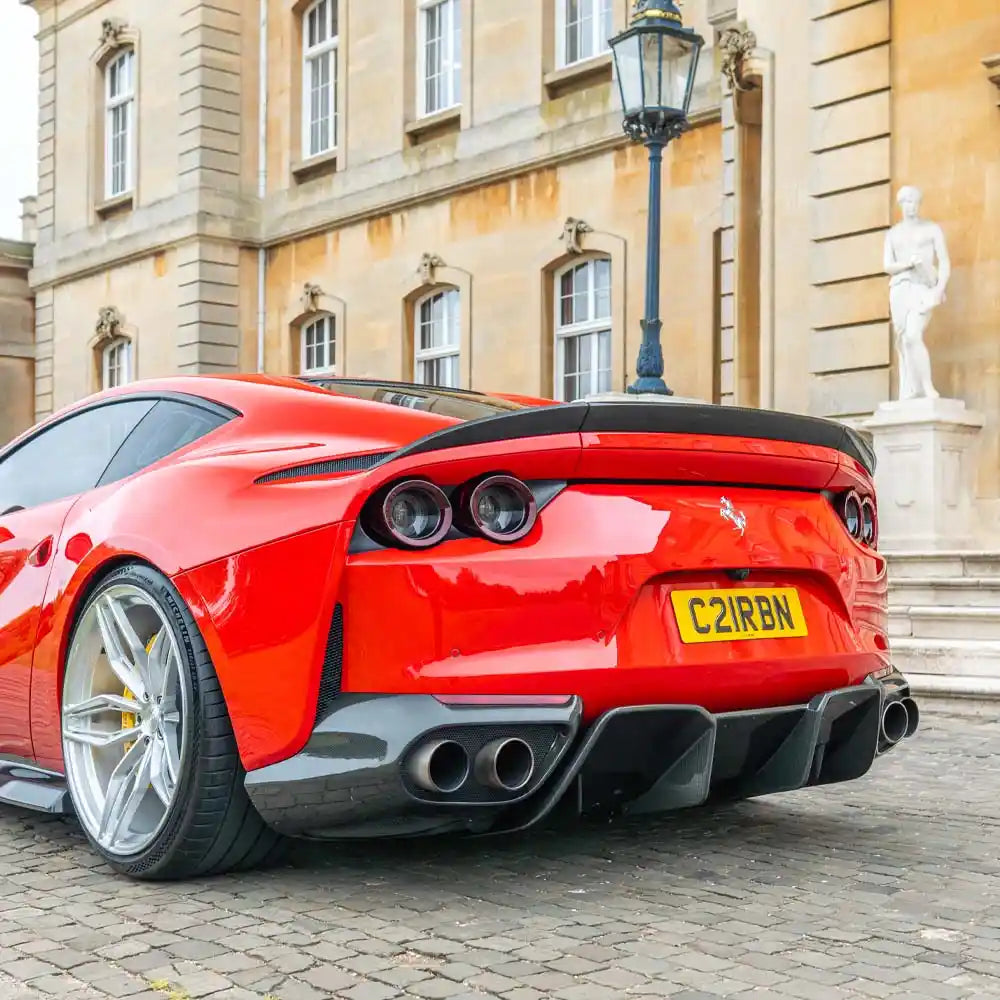 FERRARI 812 SUPERFAST CARBON FIBRE DIFFUSER - CT DESIGN