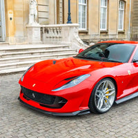 FERRARI 812 SUPERFAST & GTS CARBON FIBRE SPLITTER- CT DESIGN