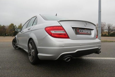 Cobra Exhausts - Mercedes W204 C200/C220/C250 (Diesel) 350 Dual Performance Exhaust