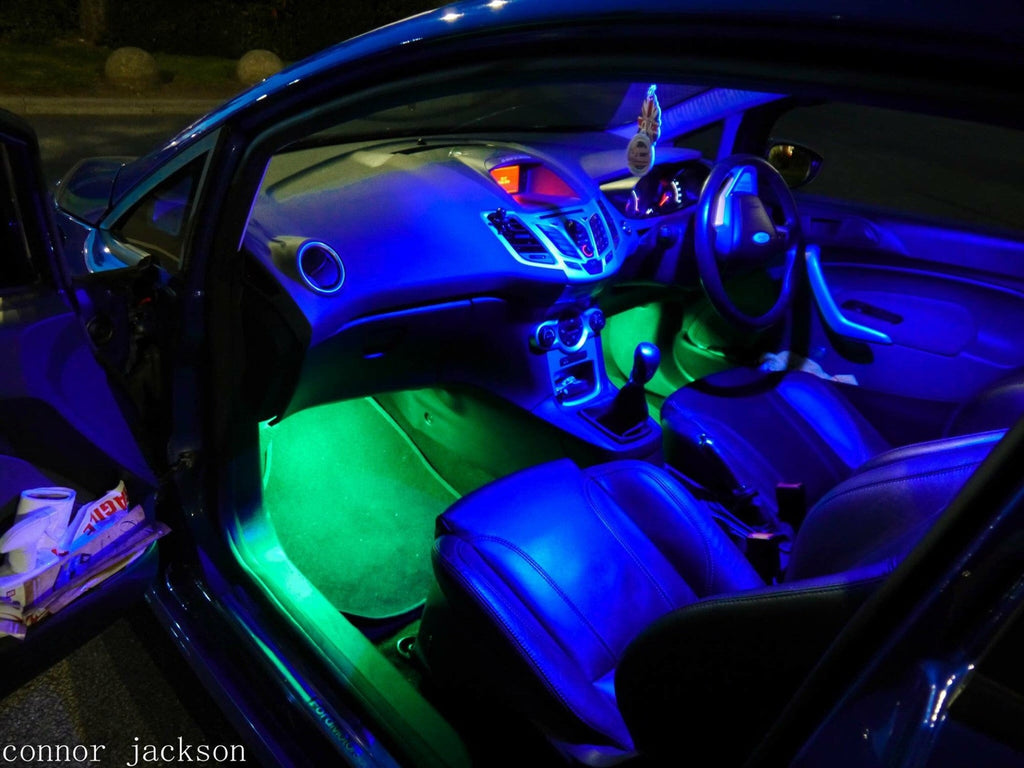 Fiesta MK7 ST Enhanced Interior Lighting Kit | CEUK Bright LED Upgrade ...