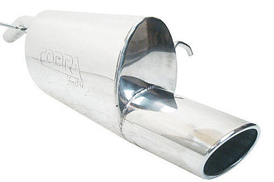 Cobra Exhausts - Ford Fiesta (Mk6) Zetec Exhaust Rear Box