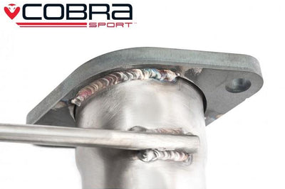 Cobra Exhausts - Ford Fiesta (Mk6) ST 150 Front Pipe Sports Cat / De-Cat Performance Exhaust