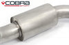 Cobra Exhausts - Ford Focus ST 225 (Mk2) Venom Box Delete Cat Back Race Tube Performance Exhaust