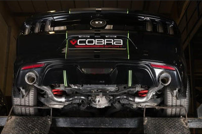 Cobra Exhausts - Ford Mustang 2.3 EcoBoost Convertible (2018>) 2.5" Venom Box Delete Axle Back Performance Exhaust