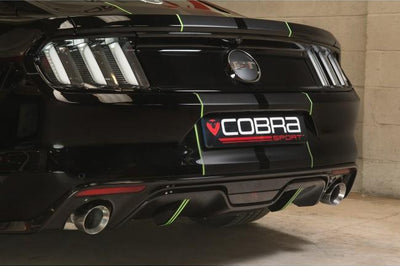 Cobra Exhausts - Ford Mustang 5.0 V8 GT Convertible (2015-18) 2.5" Axle Back Performance Exhaust