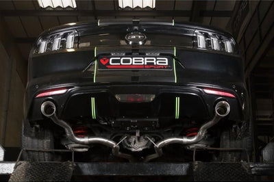 Cobra Exhausts - Ford Mustang 5.0 V8 GT Fastback (2015-18) 2.5" Venom Box Delete Race Cat Back Performance Exhaust