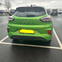 Ford Performance Number Plate Surrounds – Multi-Colour Logo | Sold as a Pair
