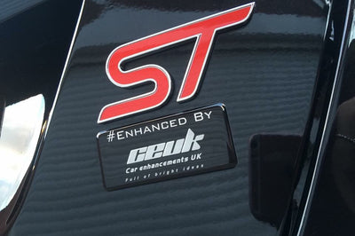 #Enhanced Gel Badge – Premium Car Sticker in Multiple Colours