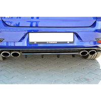 Maxton Design - Rear Splitter Volkswagen Golf R / R-Line Hatchback Mk7 Facelift