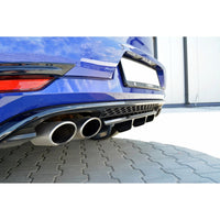 Maxton Design - Rear Splitter Volkswagen Golf R / R-Line Hatchback Mk7 Facelift