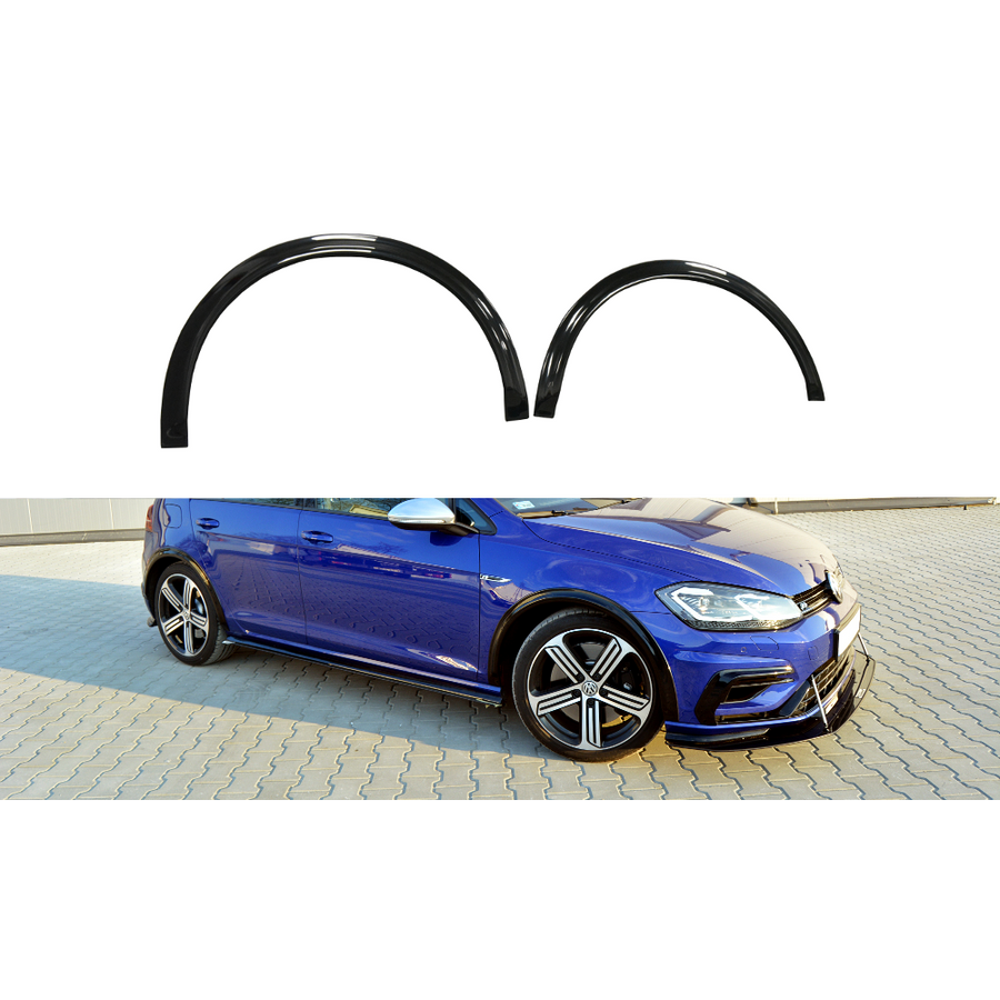 Maxton Design - FENDERS EXTENSION VW GOLF 7 R / R-LINE FACELIFT