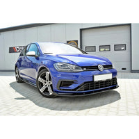 Maxton Design - FRONT SPLITTER V.1 VW GOLF 7 R / R-LINE FACELIFT