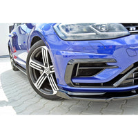Maxton Design - FRONT SPLITTER V.1 VW GOLF 7 R / R-LINE FACELIFT