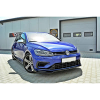 Maxton Design - FRONT SPLITTER V.2 VW GOLF 7 R / R-LINE FACELIFT