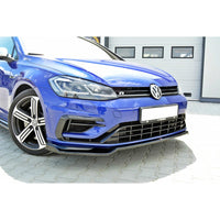 Maxton Design - FRONT SPLITTER V.2 VW GOLF 7 R / R-LINE FACELIFT