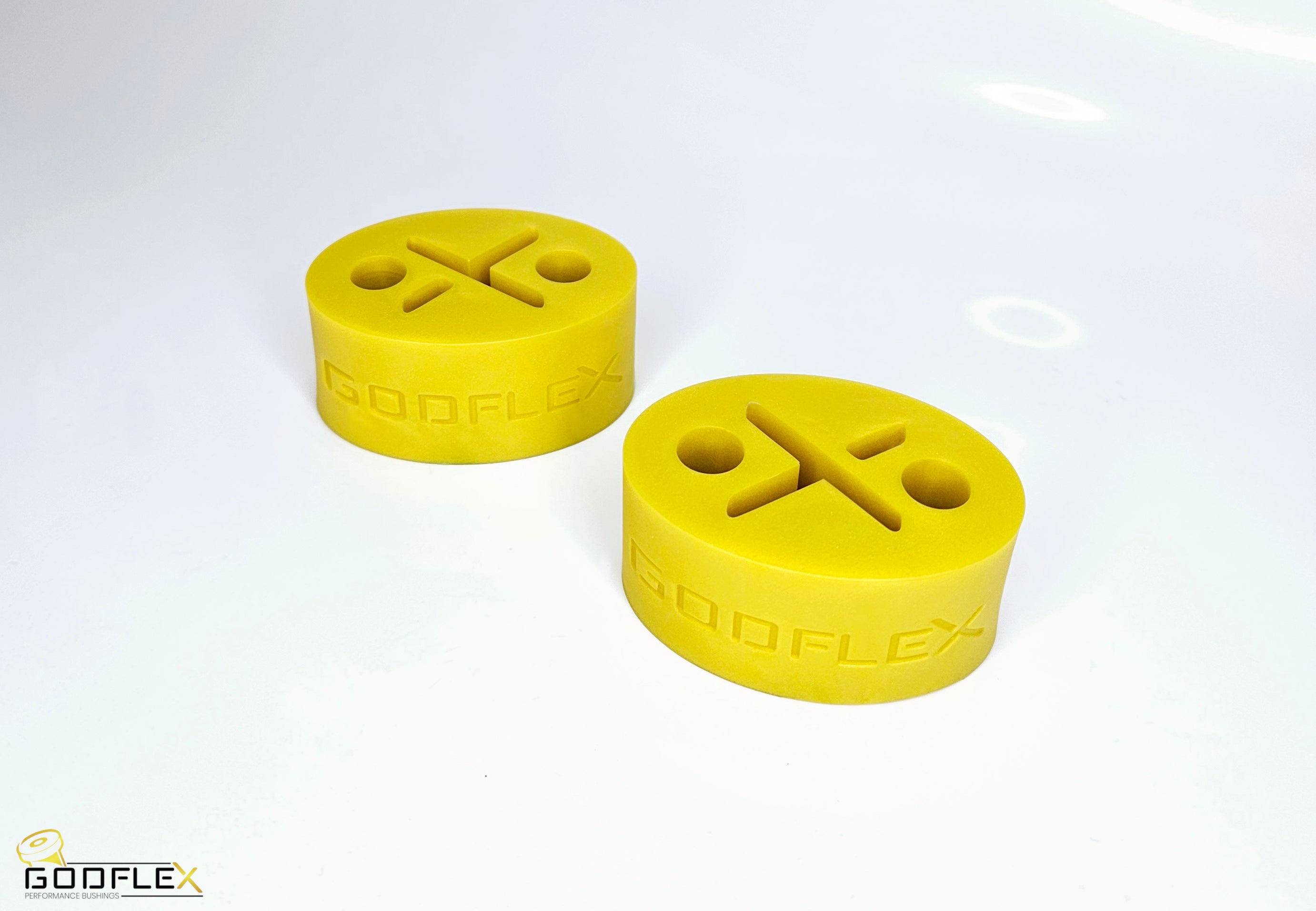 VW Golf Mk6 Inc R/GTi Rigid Exhaust Mount Hanger Bushes Pair