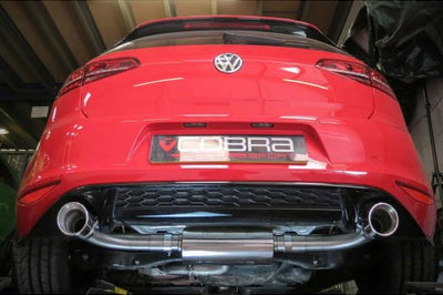 Cobra Exhausts - VW Golf GTI (Mk7) 2.0 TSI (5G) (12-17) Turbo Back Performance Exhaust